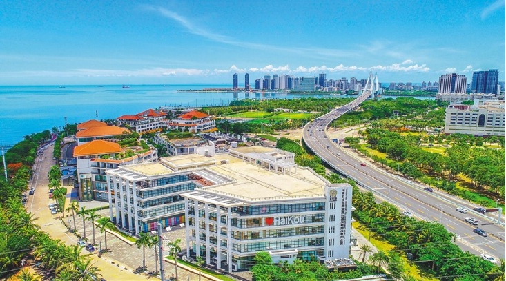 从餐饮一条街到互联网信息产业“第一园” 海口复兴城的“向数图强”转型之路