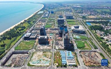 海口江东新区 企业助推新城崛起，建设按下加速键